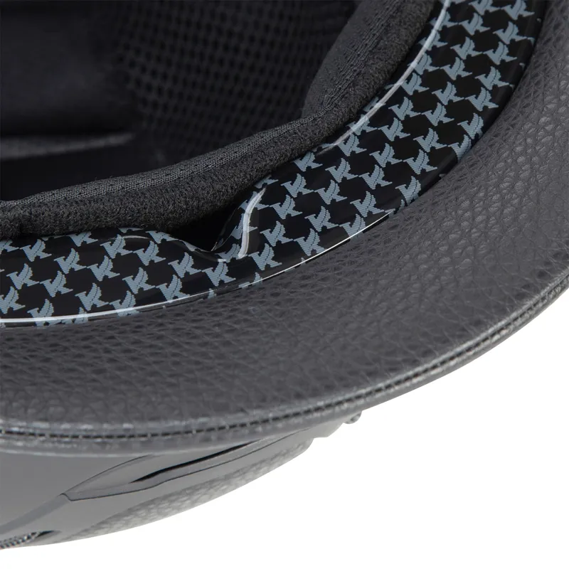 Karben Amity LTHR Riding Hat - Black-5