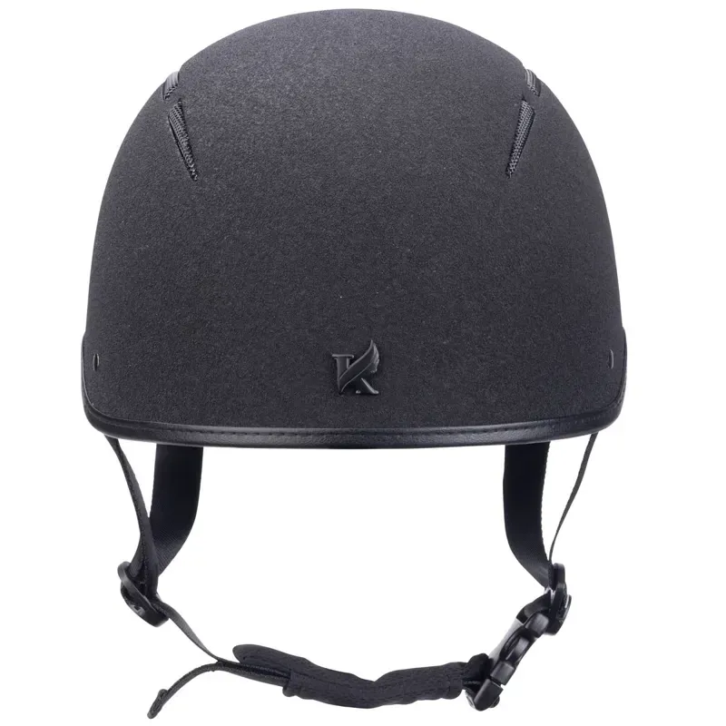 Karben Icon Adjust Young Rider Jockey Skull Riding Hat - Black-1
