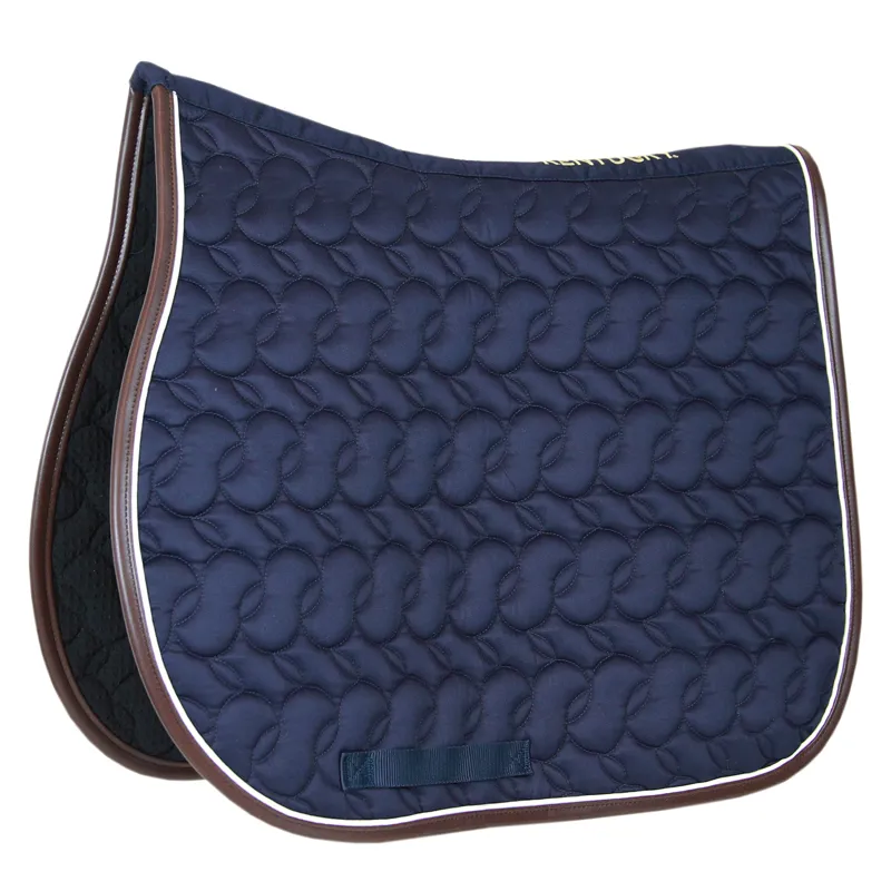 Kentucky Absorb No Logo All Purpose Saddlecloth - Navy/White/Brown