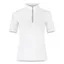 Kentucky Classic Womens Glitter Zipper Show Shirt - White