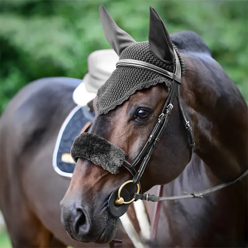 Kentucky Soundless Ears Fly Veil - Black-1