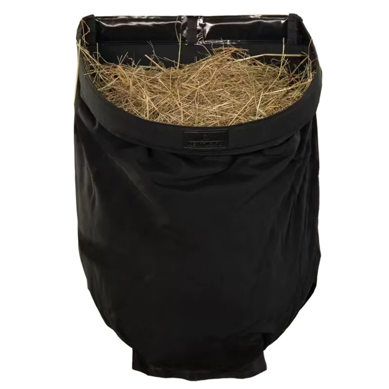 Grooming Deluxe Straight Hay Bag - Black