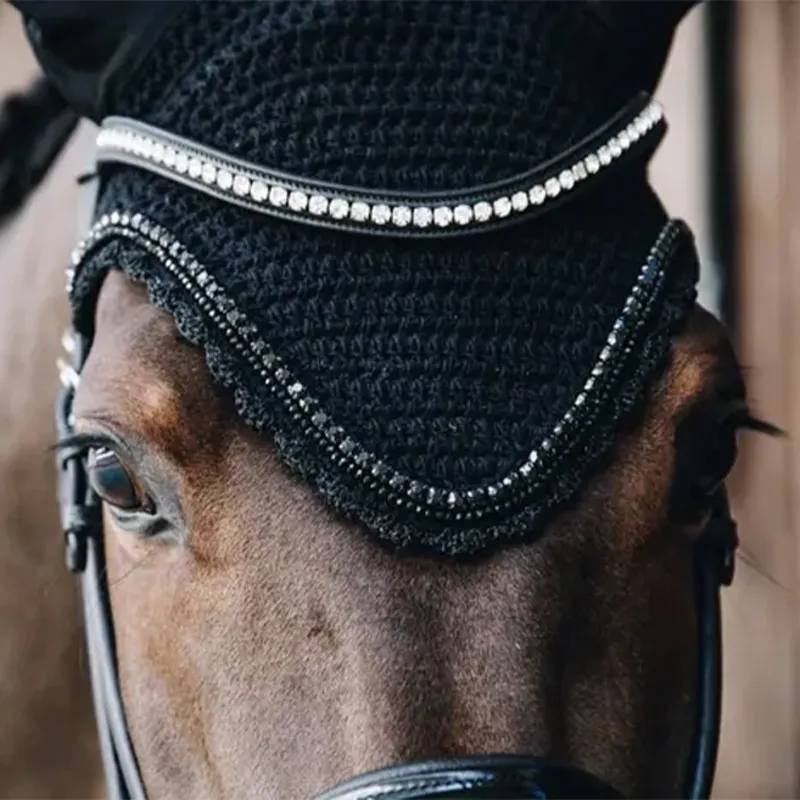 Kentucky Long Stone and Pearl Fly Veil - Black-2