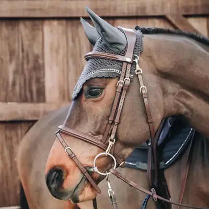 Kentucky Long Stone and Pearl Fly Veil - Grey-2