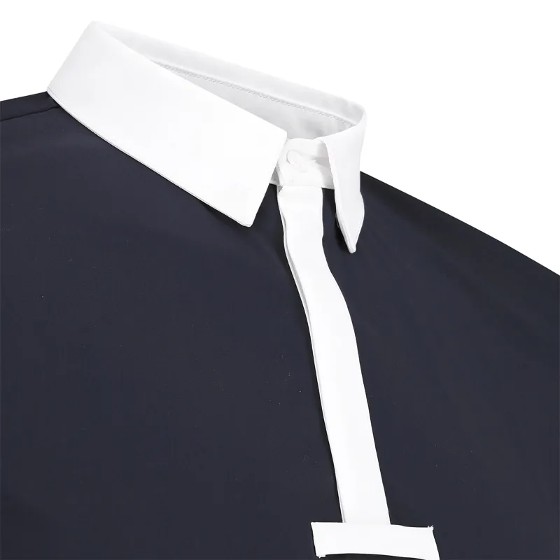 Kentucky Classic Mens Long Sleeve Show Shirt - Navy-1