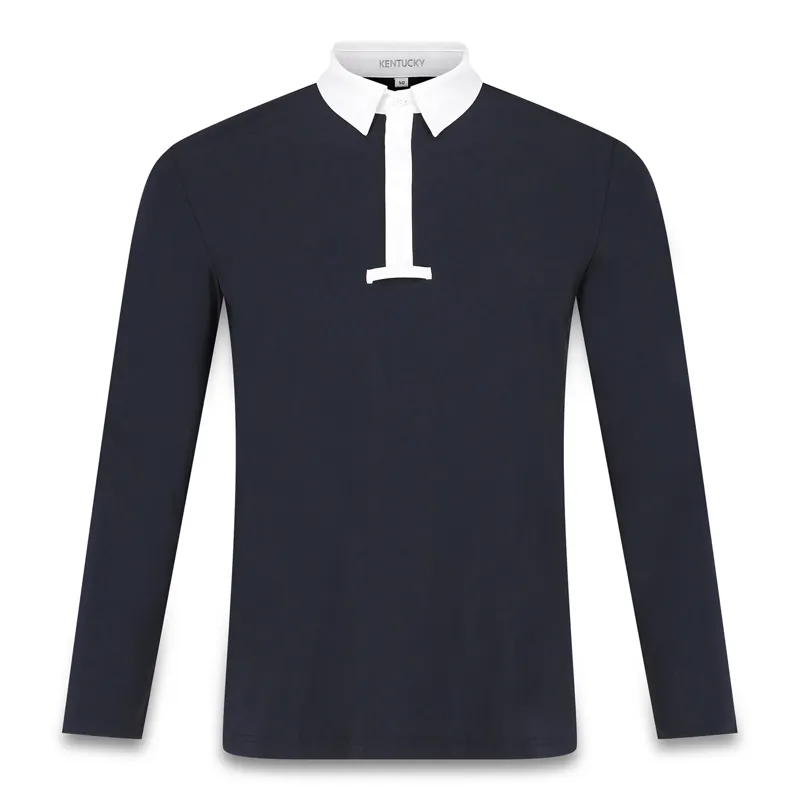 Kentucky Classic Mens Long Sleeve Show Shirt - Navy