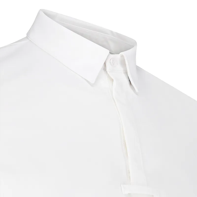 Kentucky Classic Mens Long Sleeve Show Shirt - White-1