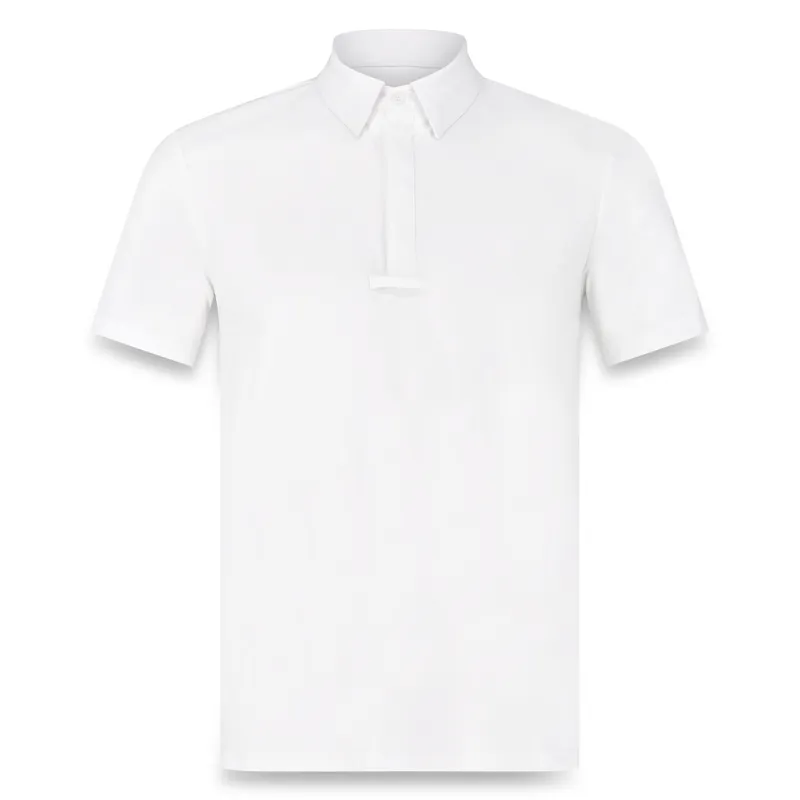 Kentucky Classic Mens Short Sleeve Show Shirt - White