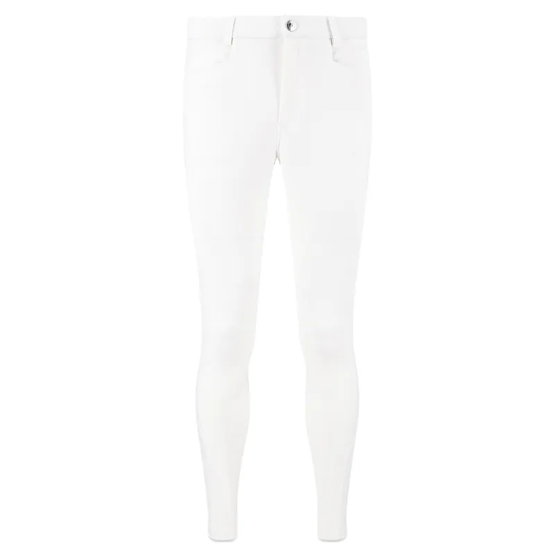 Kentucky Mexico Mens Knee Grip Competition Breeches - White-1