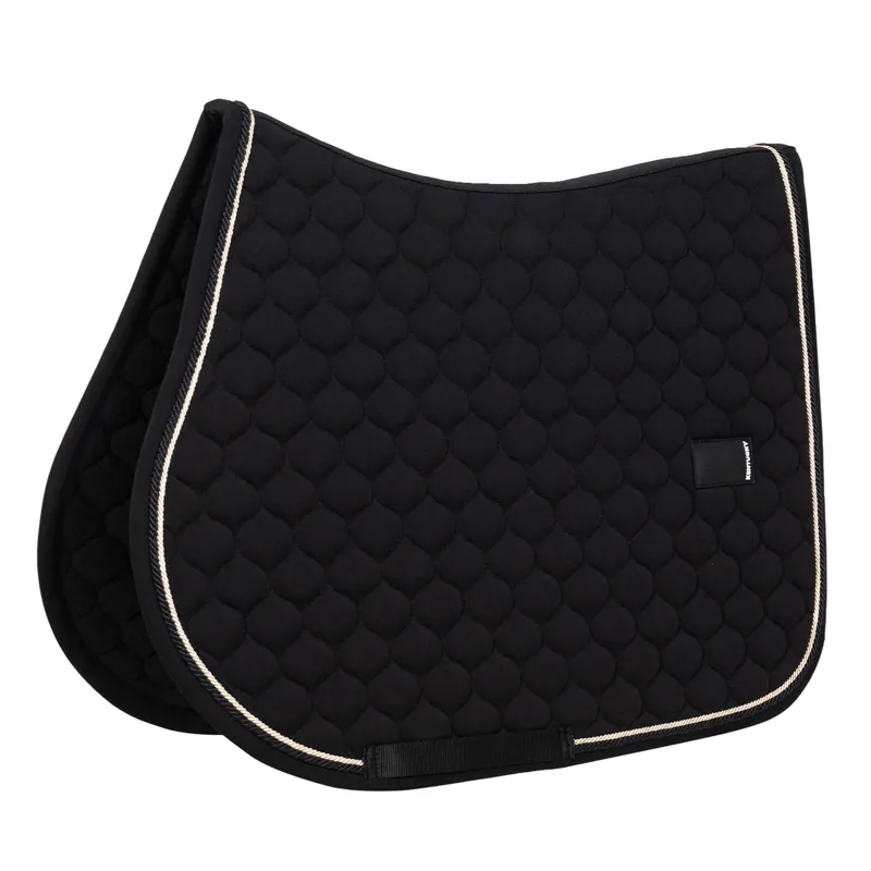 Kentucky Rubber Logo Onion Quilt Show Jumping Saddlecloth - Black