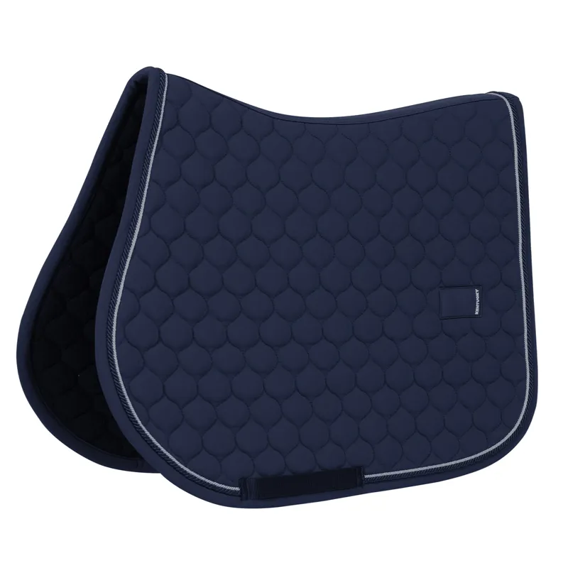Kentucky Rubber Logo Onion Quilt Show Jumping Saddlecloth - Navy