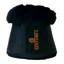 Kentucky Sheepskin Leather Overreach Boots - Black/Black
