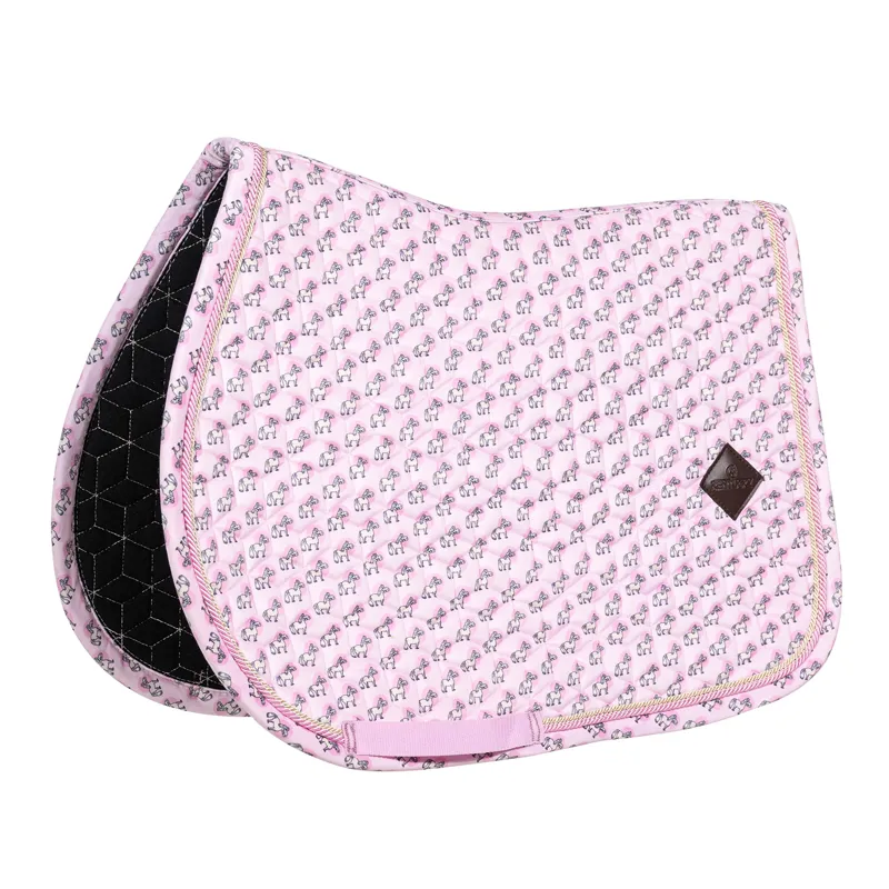 Kentucky Sammy Collection Show Jumping Saddlecloth - Old Rose