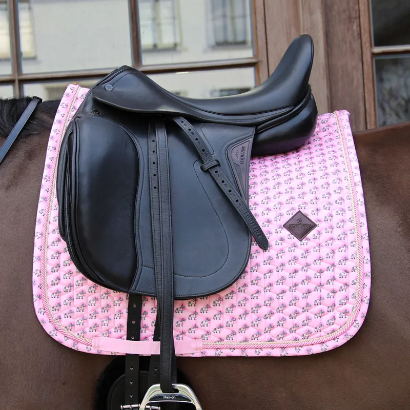 Kentucky Sammy Collection Dressage Saddlecloth - Old Rose-1