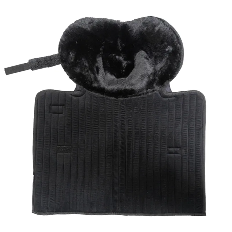 Kentucky Travel Bandage Pad Boots with Hock Protection - Black-1