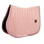 Kentucky Velvet Mini Pearls Show Jump Saddlecloth - Old Rose