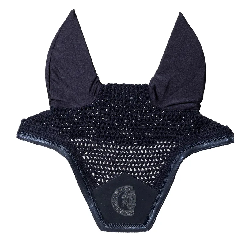 Kentucky Wellington Sparkling Logo Fly Veil - Navy