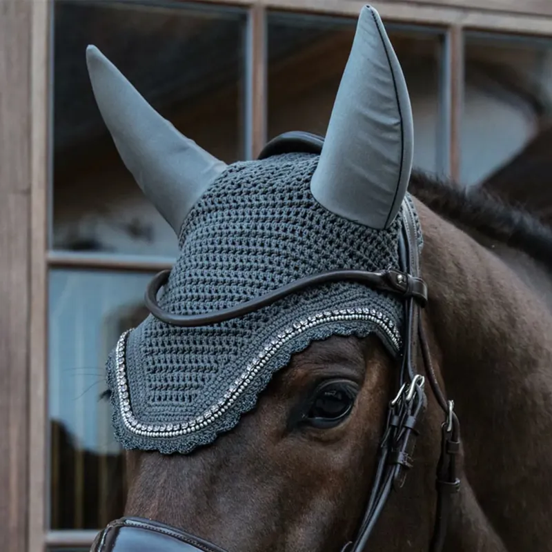 Kentucky Wellington Stone/Pearl Soundless Fly Veil - Grey-1