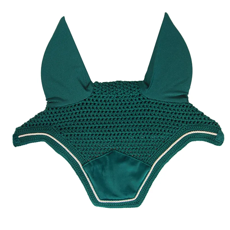 Kentucky Wellington Velvet Fly Veil - Dark Green