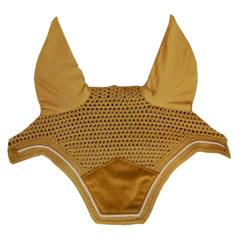 Kentucky Wellington Velvet Fly Veil - Mustard