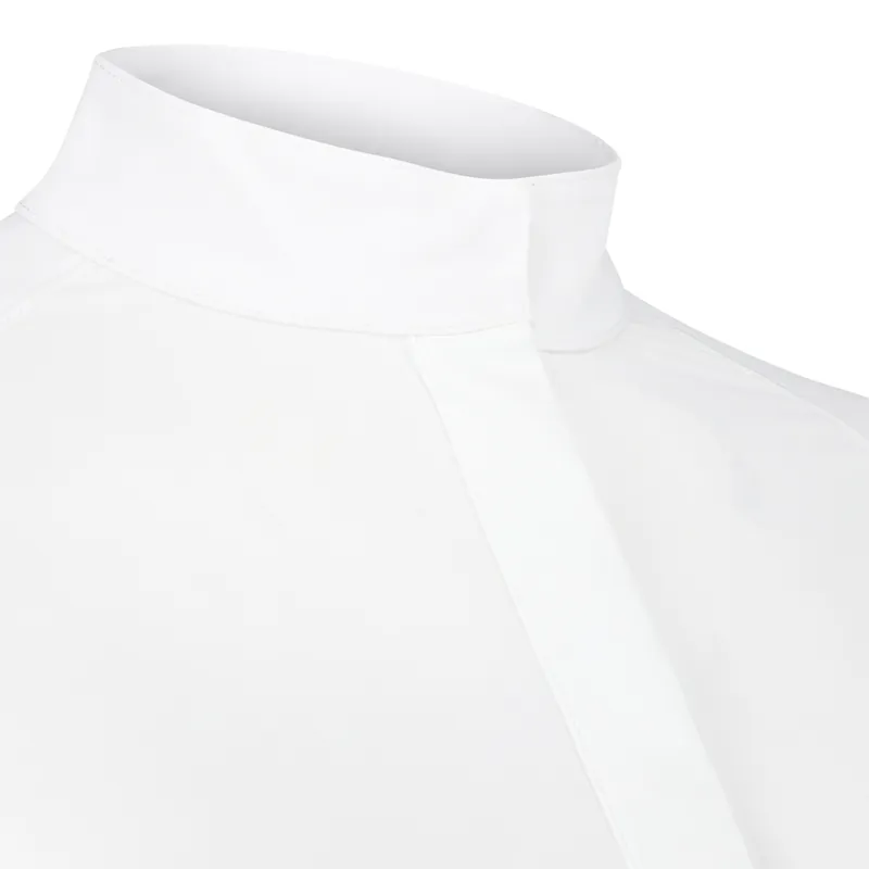 Kentucky Classic Womens Long Sleeve Show Shirt - White-2
