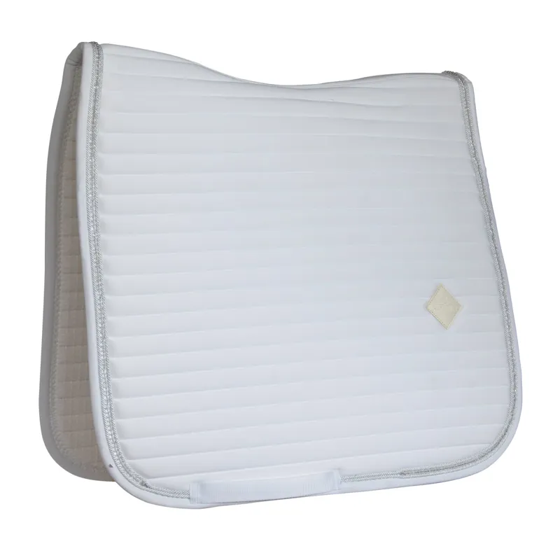 Kentucky Pearls Dressage Saddlecloth - White