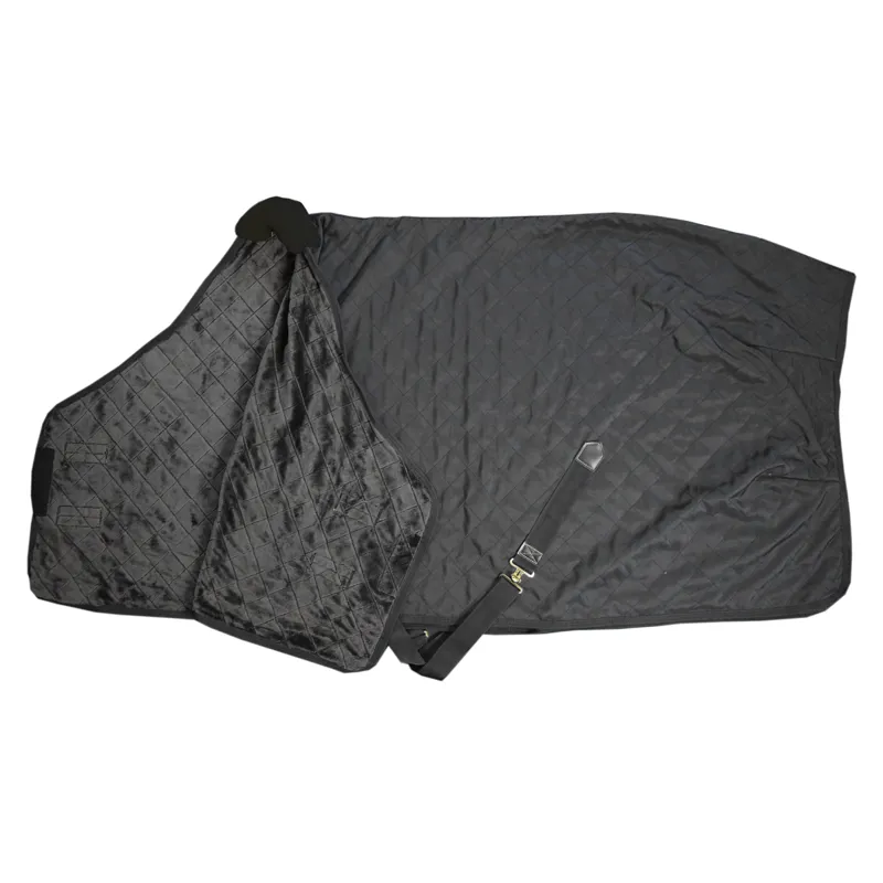 Kentucky 0g Standard Neck Stable Rug - Black-3