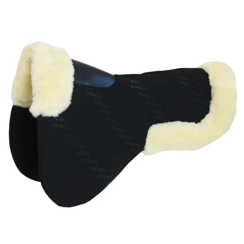 Kentucky Faux Sheepskin Half Pad Impact Equalizer - Black