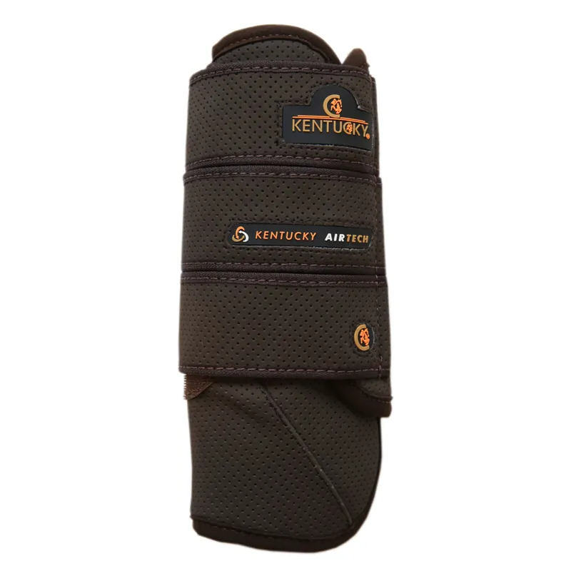 Kentucky Air Tech Eventing Front Boots - Brown-2