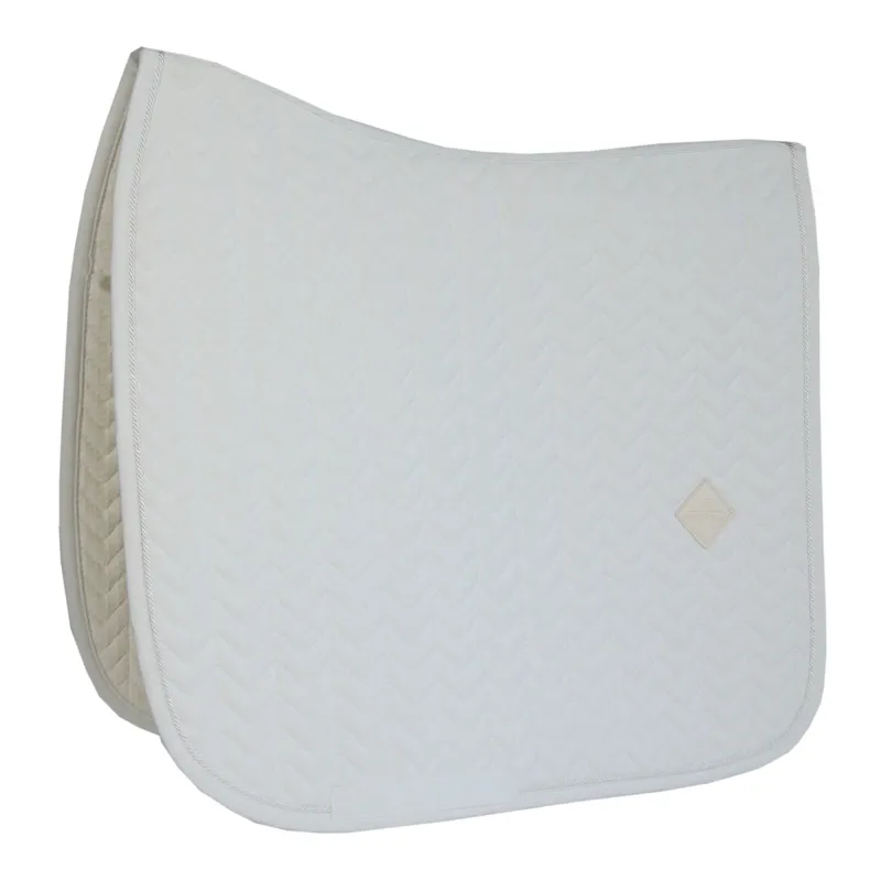 Kentucky Fishbone Dressage Saddlecloth - White