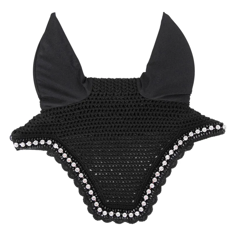 Kentucky Wellington Big Stone/Pearl Fly Veil - Black