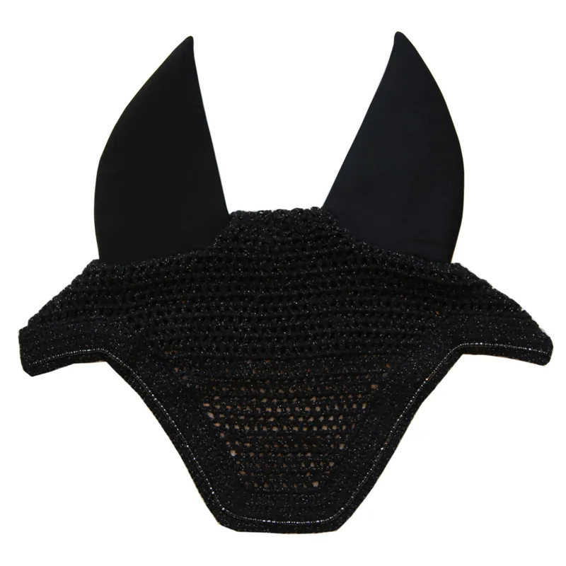 Kentucky Wellington Sparkling Soundless Fly Veil - Black