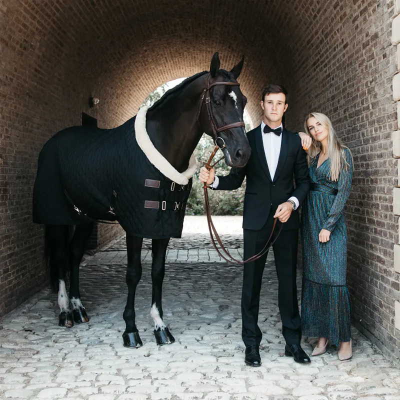 Kentucky 160g Show Rug - Black-2
