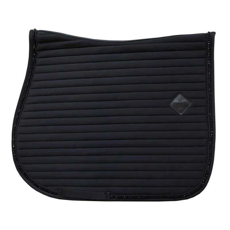Kentucky Pearls Jumping Saddlecloth - Black
