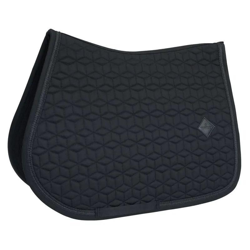 Kentucky Glitter Rope Jump Saddlecloth - Black