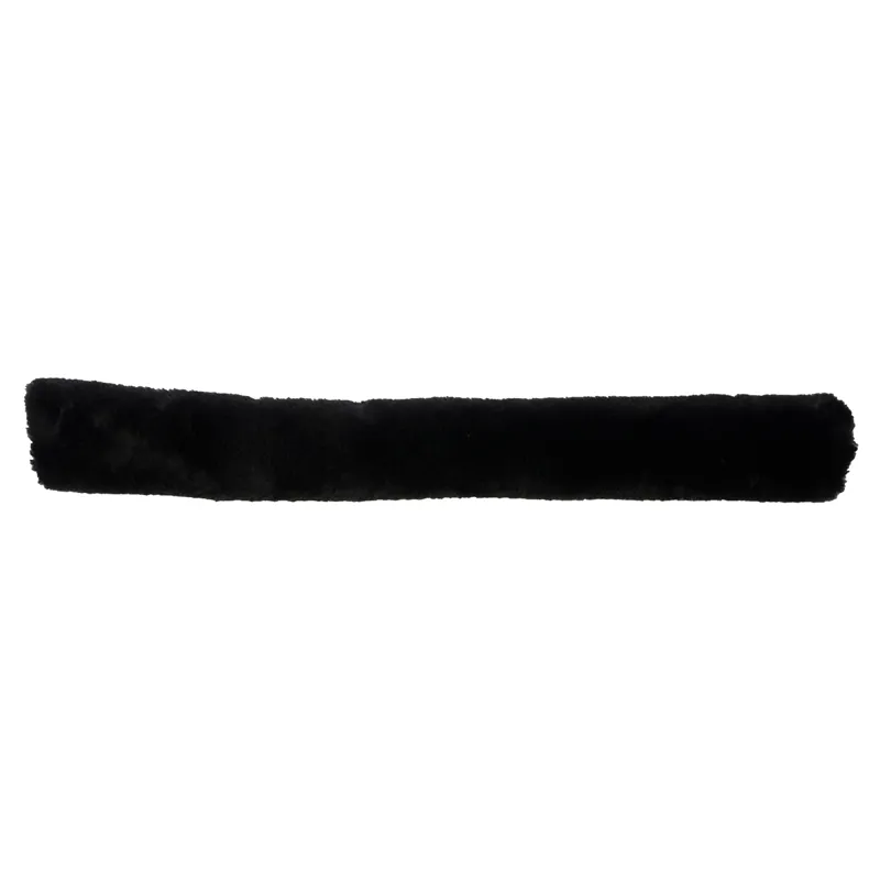 Kentucky Artificial Sheepskin Breastplate Cover - Black-1