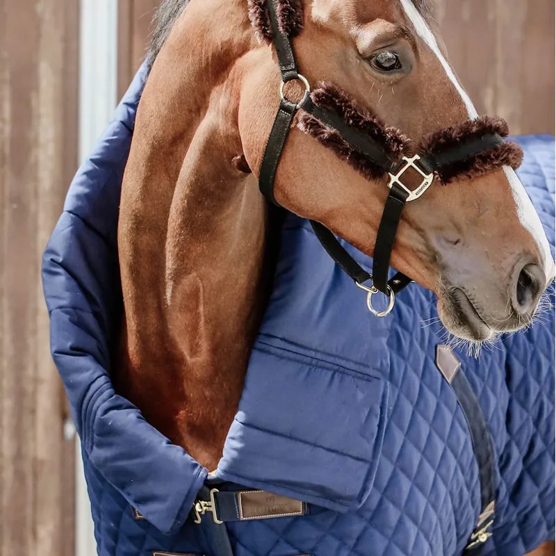 Kentucky 300g Horse Duvet Stable Rug - Navy-2