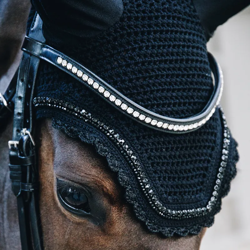 Kentucky Wellington Stone/Pearl Soundless Fly Veil - Black-2