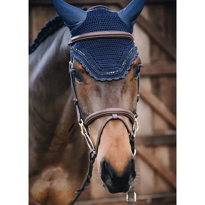 Kentucky Wellington Stone/Pearl Soundless Fly Veil - Navy-5