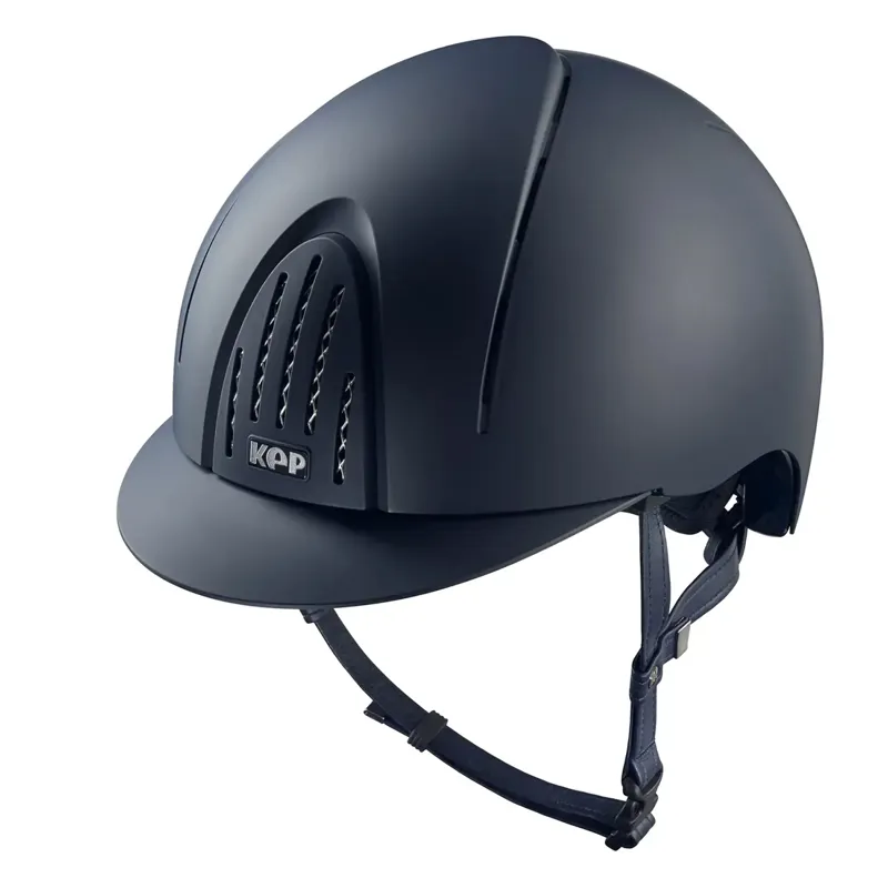 KEP Smart Nova Standard Textile Riding Hat - Blue