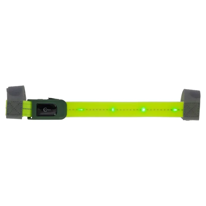 Kerbl LED Hi-Viz Browband Head Strap - Yellow-1