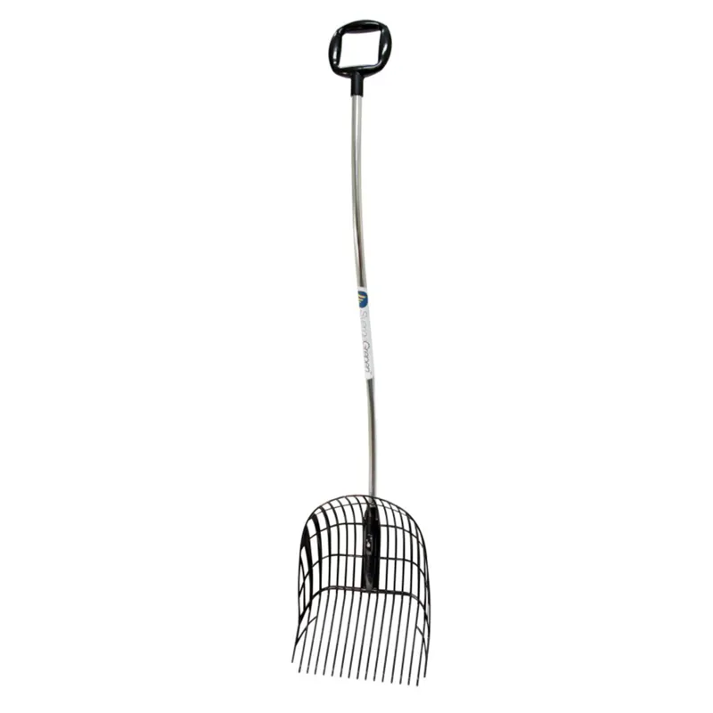 Kerbl Lightweight Shaving Fork With Handle - Black-1