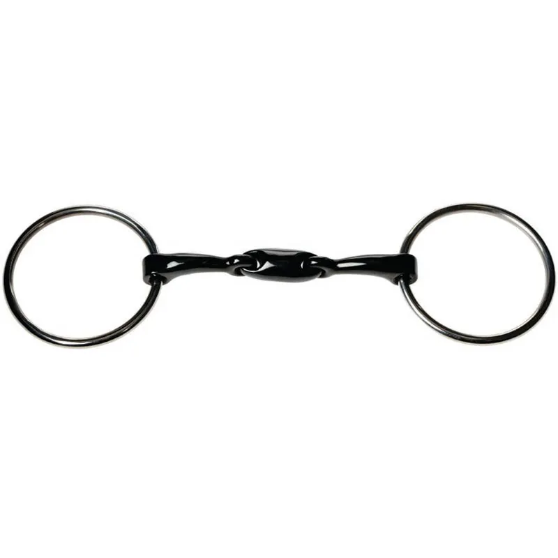 JP Korsteel Sweet Iron Loose Ring Oval Link Snaffle Bit