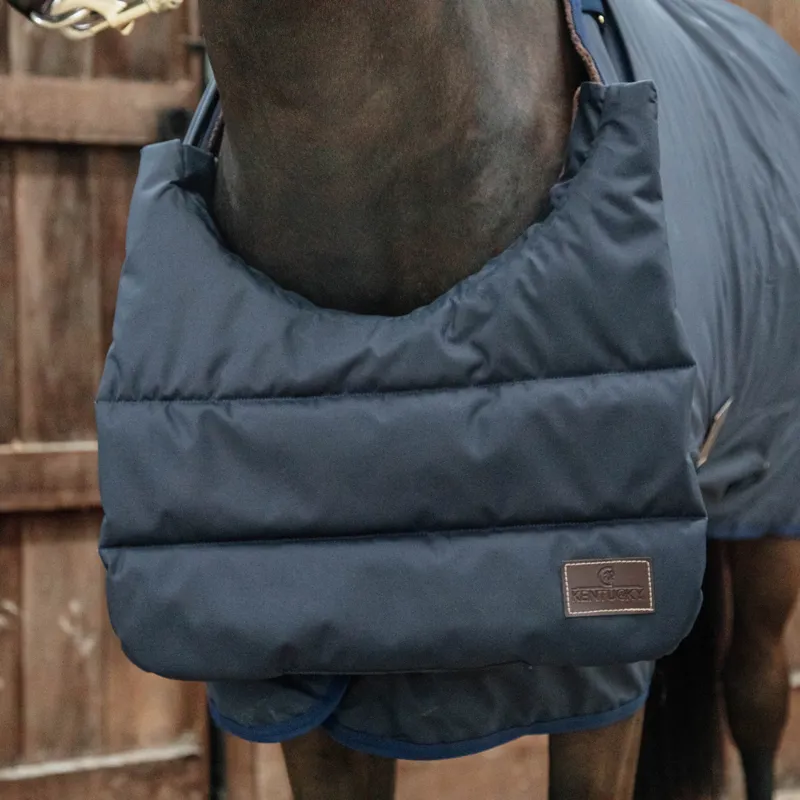 Kentucky Waterproof Rug Bib - Navy-2