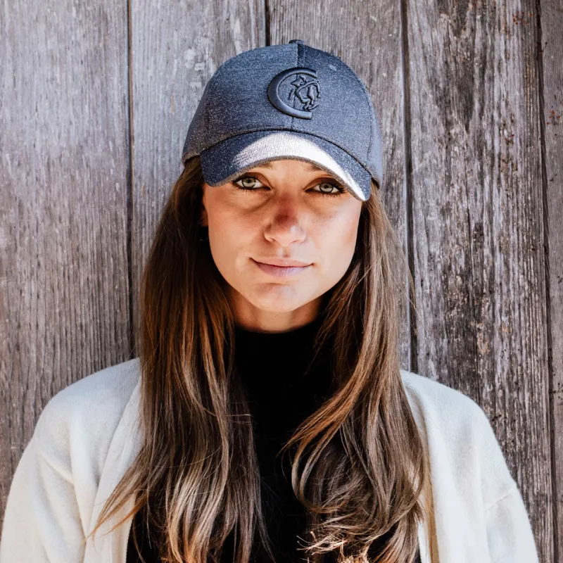 Kentucky Glitter Baseball Cap - Grey-2