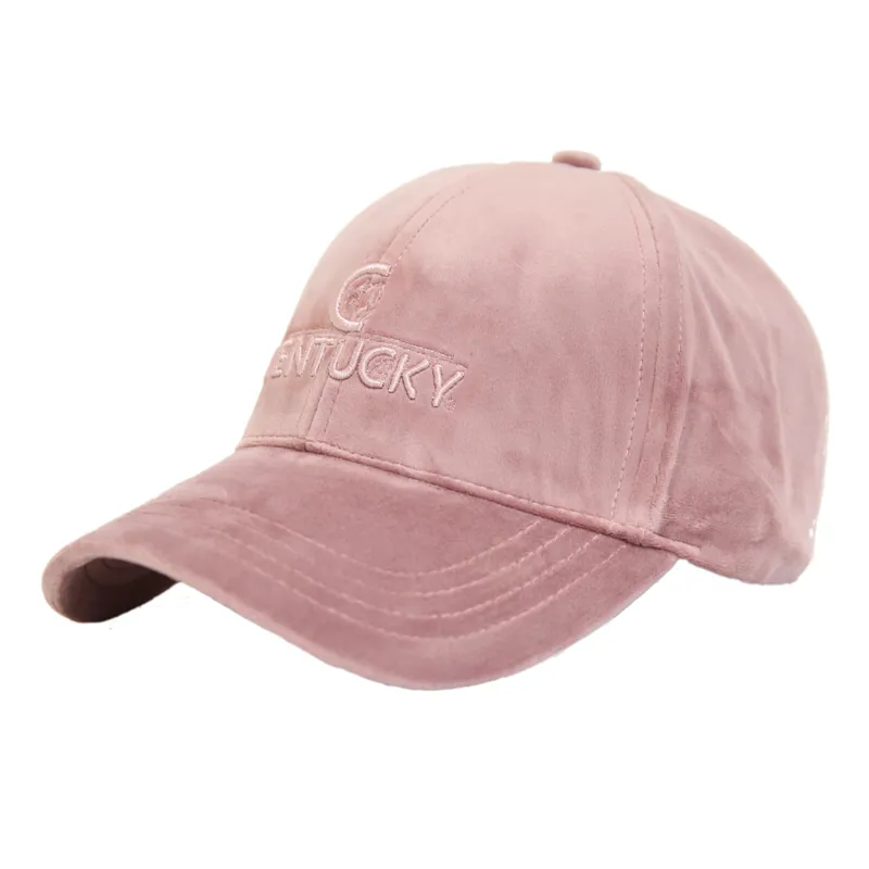 Kentucky Velvet Baseball Cap - Old Rose-1