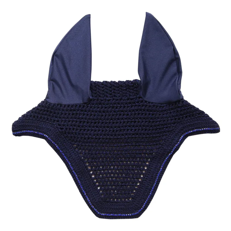 Kentucky Wellington Sparkling Fly Veil - Dark Navy