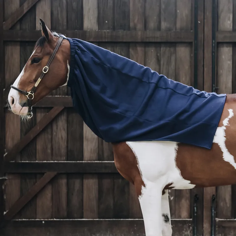 Kentucky Cooler Fleece Scarf Neck Cover - Navy