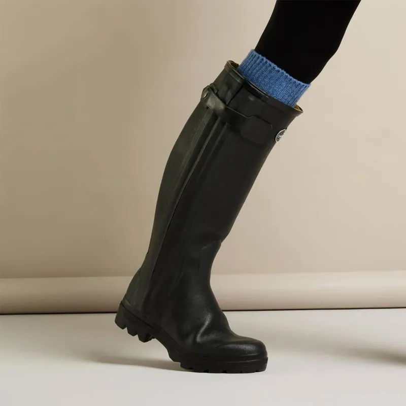 Le Chameau Chasseur Ladies Neoprene Boots - Noir-7