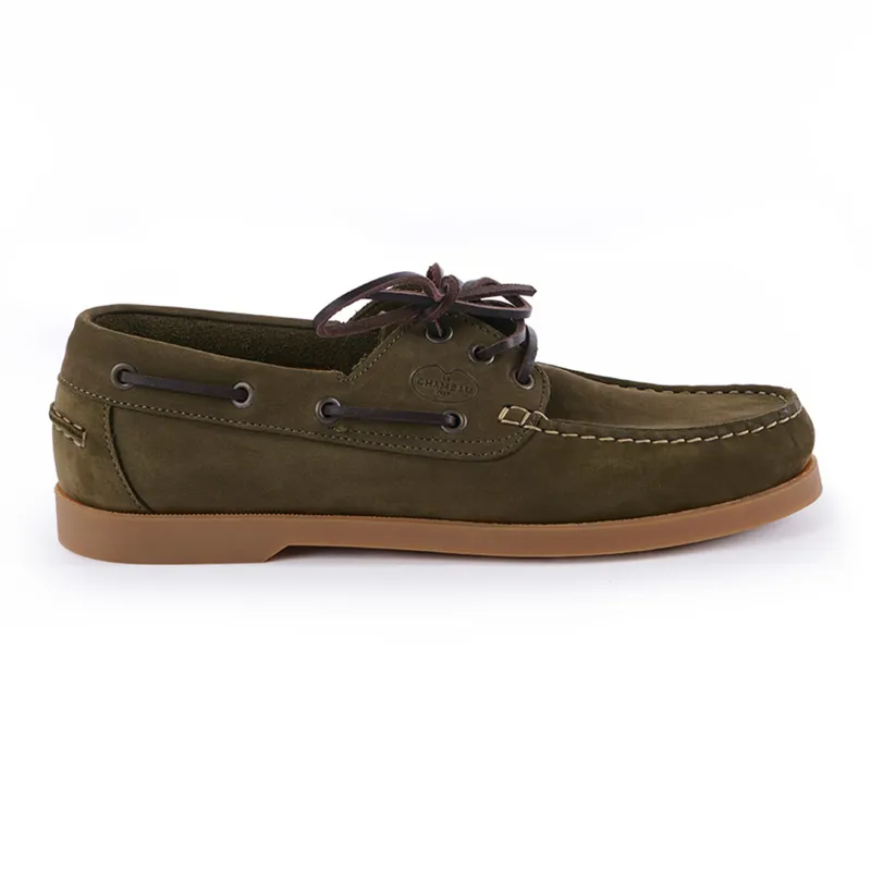 Le Chameau Galion Mens Nubuck Shoes - Vert Chameau-3